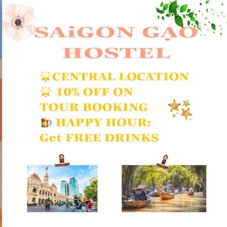Saigon Gao Hostel Ho Či Minovo Město Exteriér fotografie