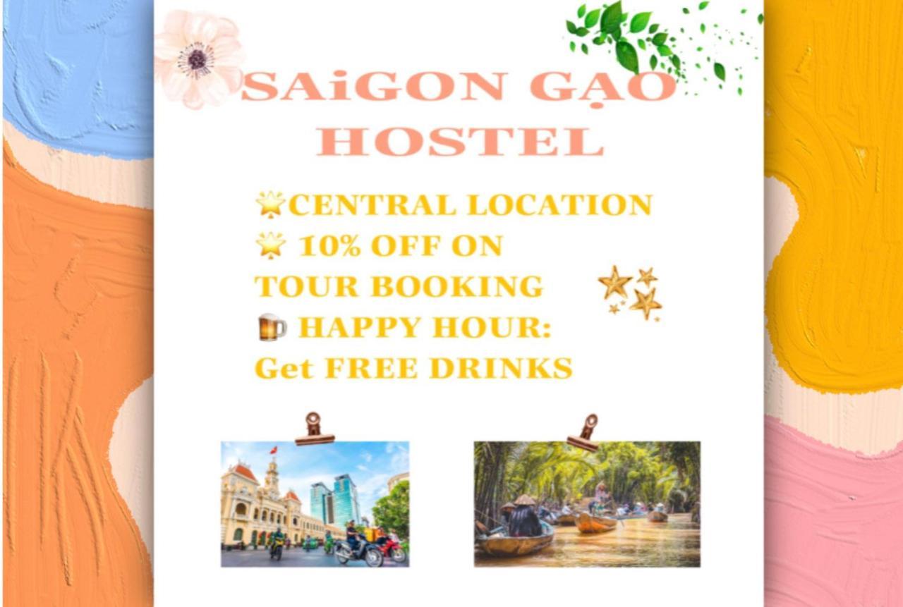 Saigon Gao Hostel Ho Či Minovo Město Exteriér fotografie
